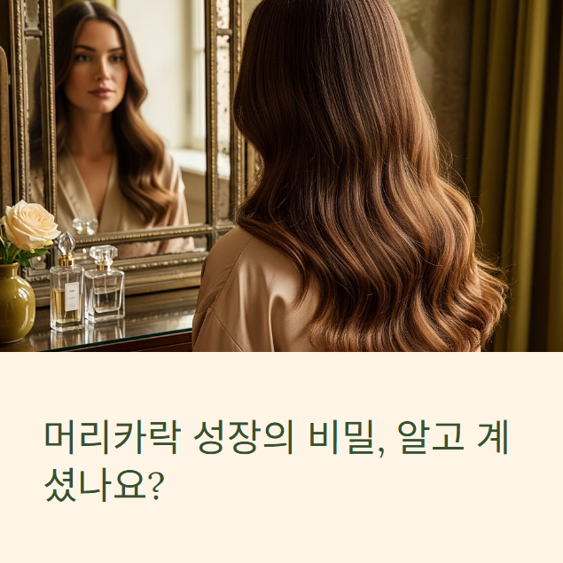 머리 빨리 기르는 방법