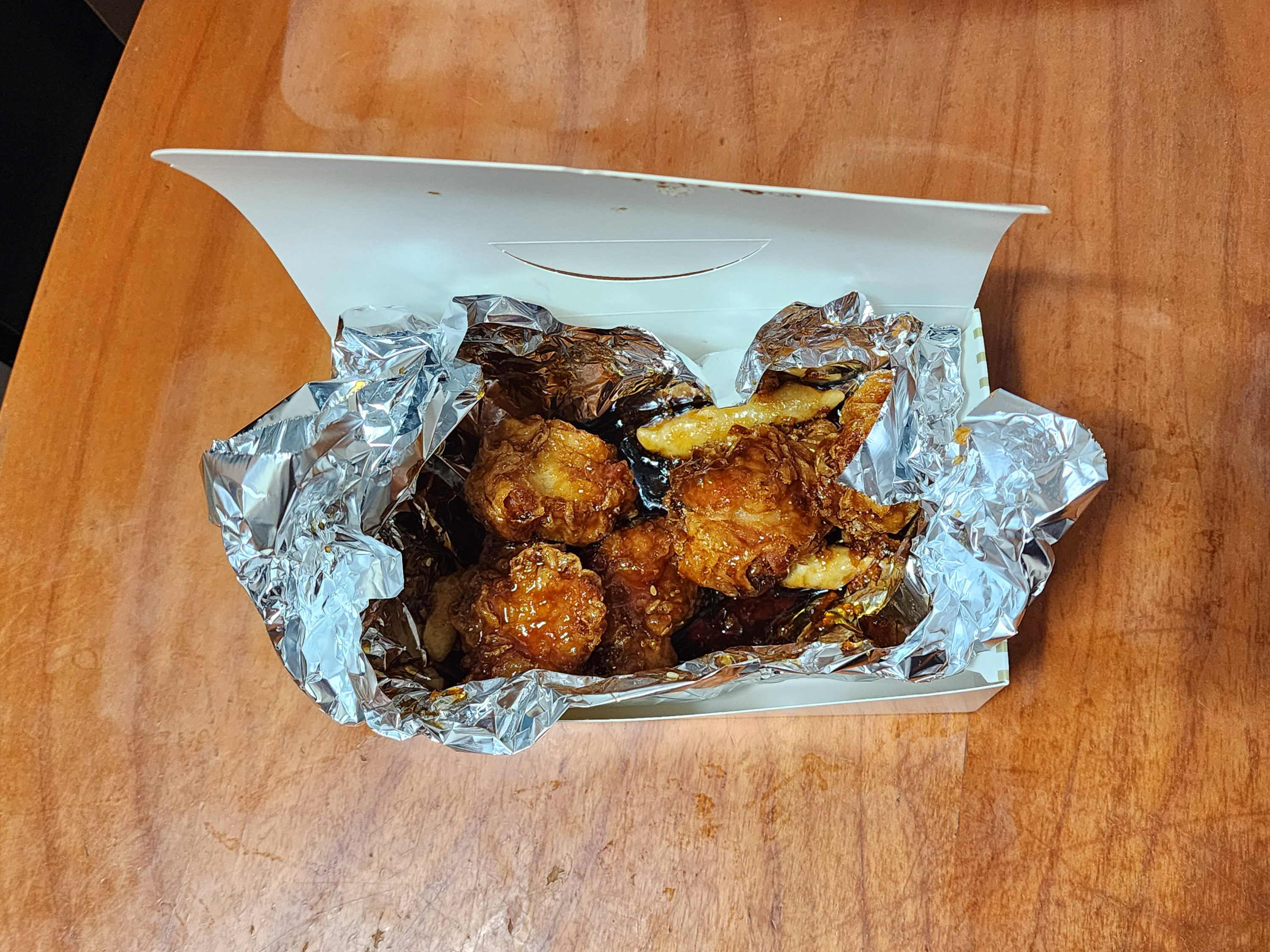 행복한닭강정_마늘간장맛