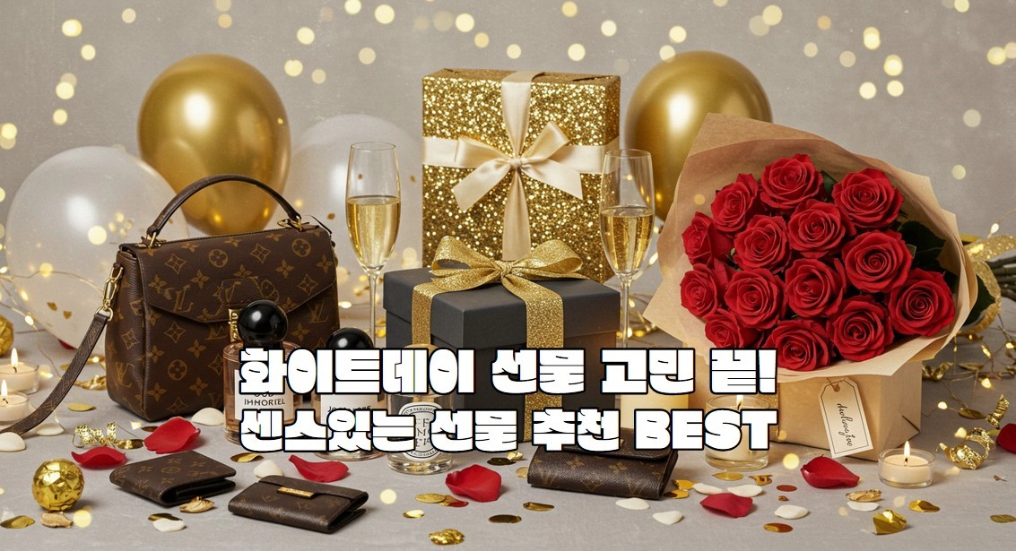 화이트데이, 센스있는 선물 추천