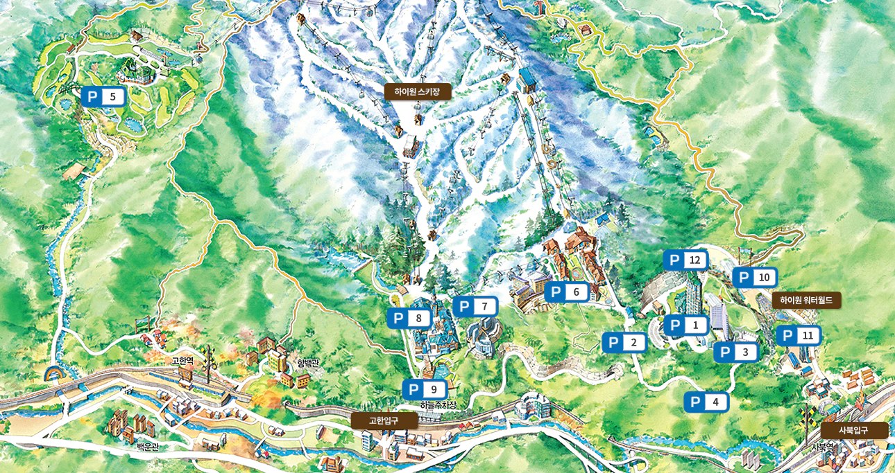 하이원-주차장