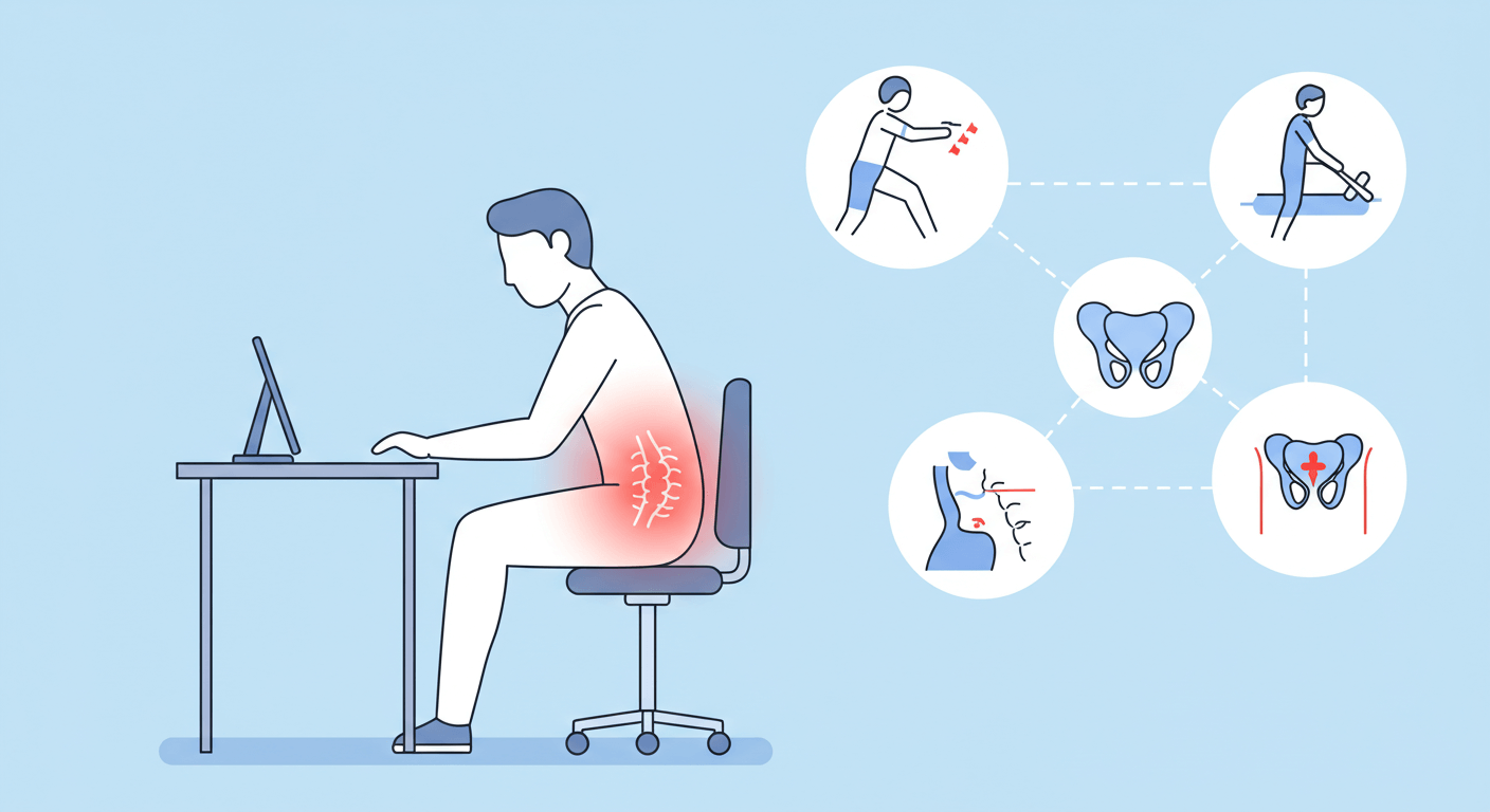 비외상성 통증: 자세, 습관, 출산 등 일상 요인