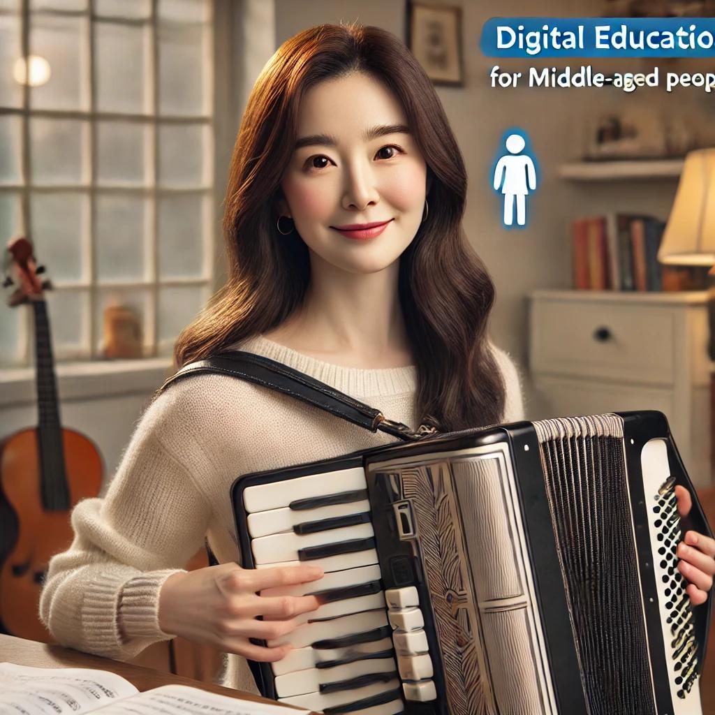 중장년을 위한 아코디언 교본