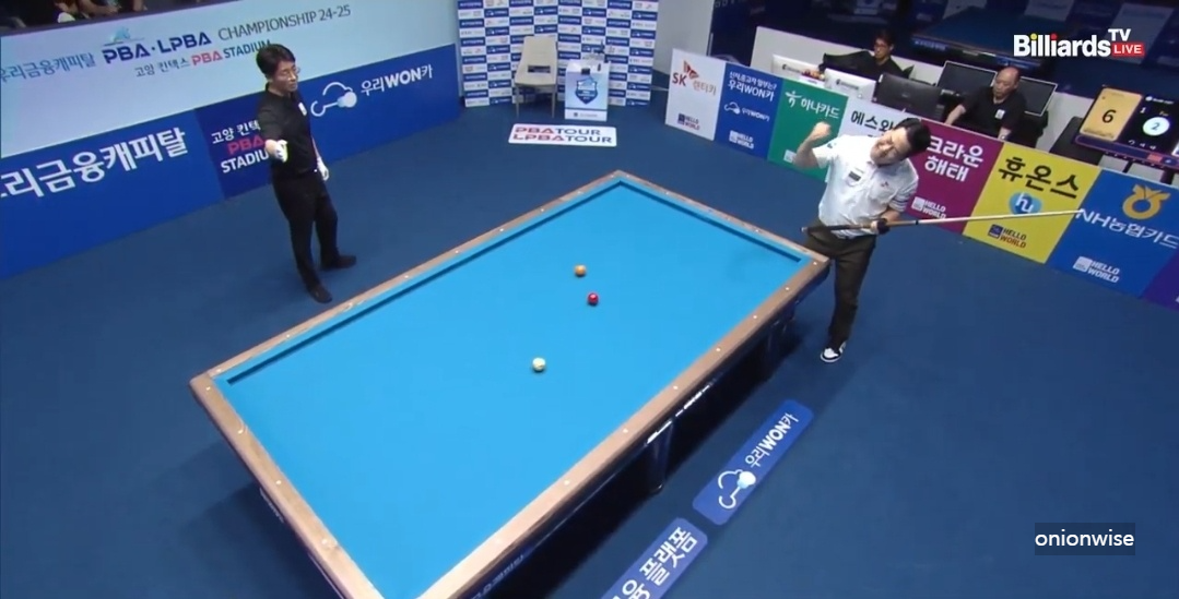 강동궁 마르티네스 경기결과 - 우리금융캐피탈 PBA 챔피언십 4강 준결승