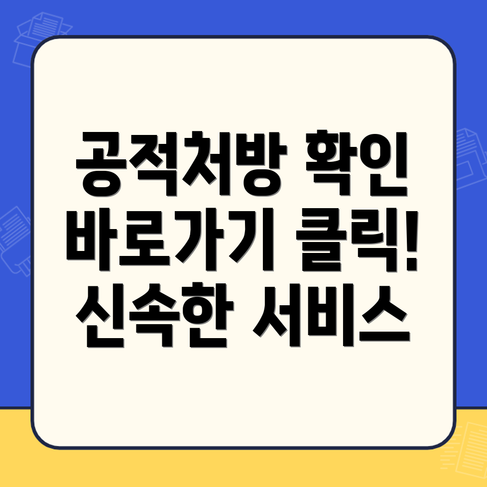 공적처방전달시스템
