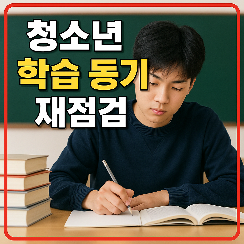 청소년 학습 동기 재점검
