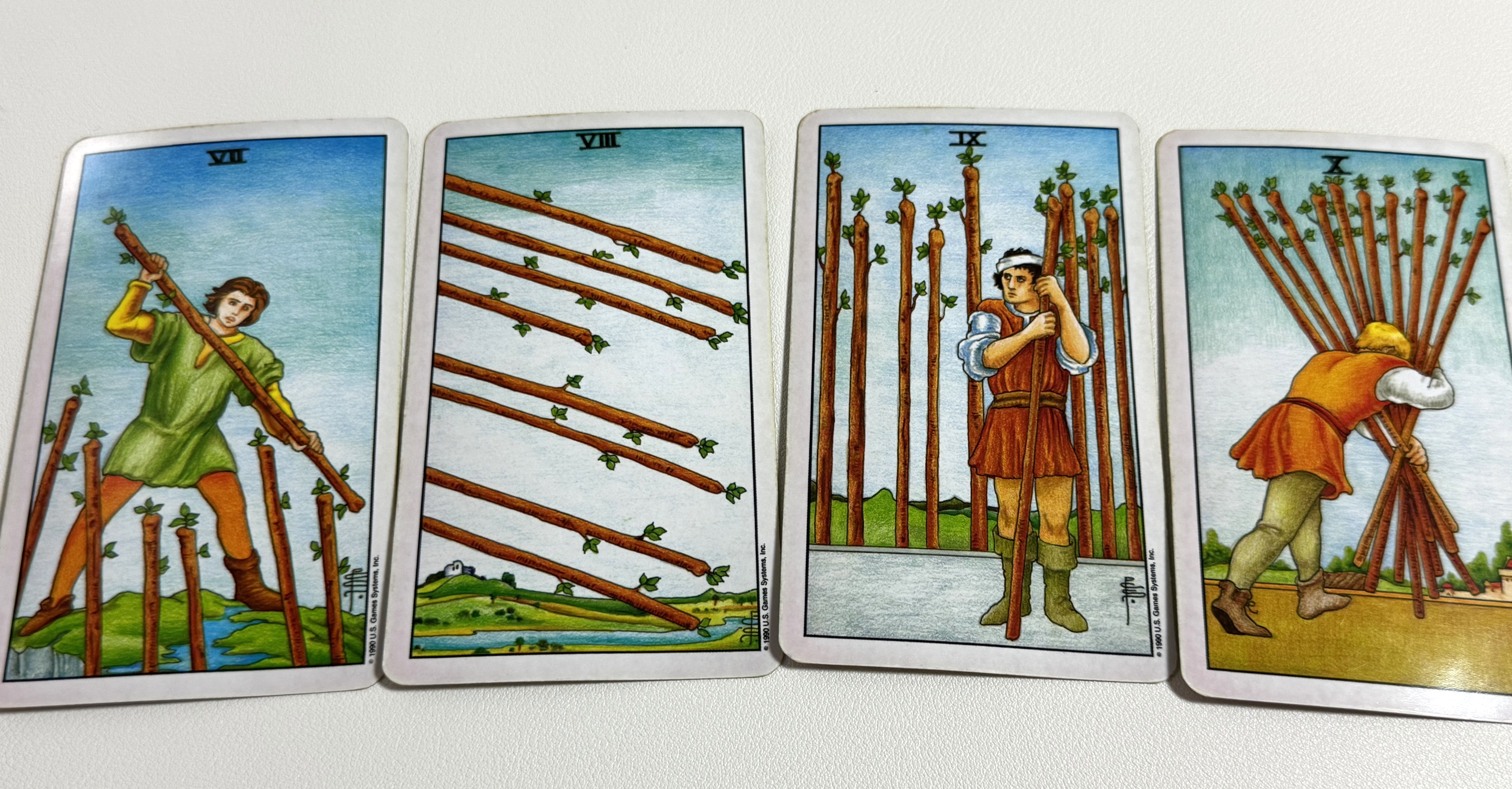 완드 7번, 완드 8번, 완드 9번, 완드 10번