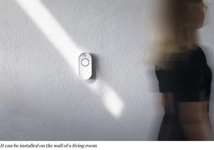 혼자 사망 시 이웃에게 알릴 수 있는 자동 검출기 VIDEO: In Memoriam device detects when someone dies alone