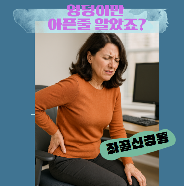앉아만 있었는데, 왜 엉치가 저릴까?