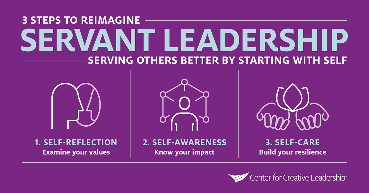 서번트 리더는 자신을 먼저 돌보는 것도 중요