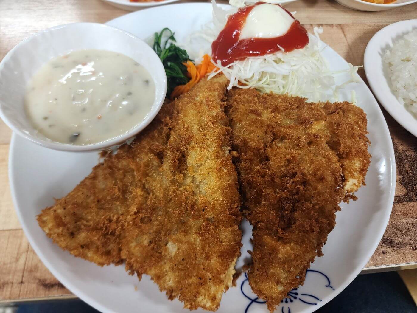 진도 그냥경양식 생선까스