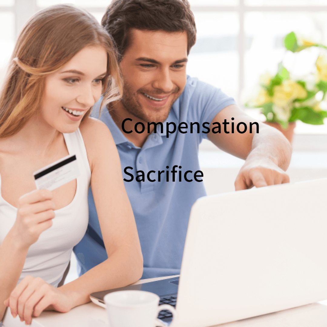 보상과 희생의 원칙을 표현한 그림