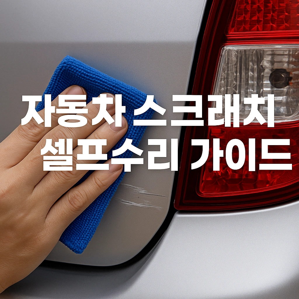 자동차 스크래치 셀프수리 가이드