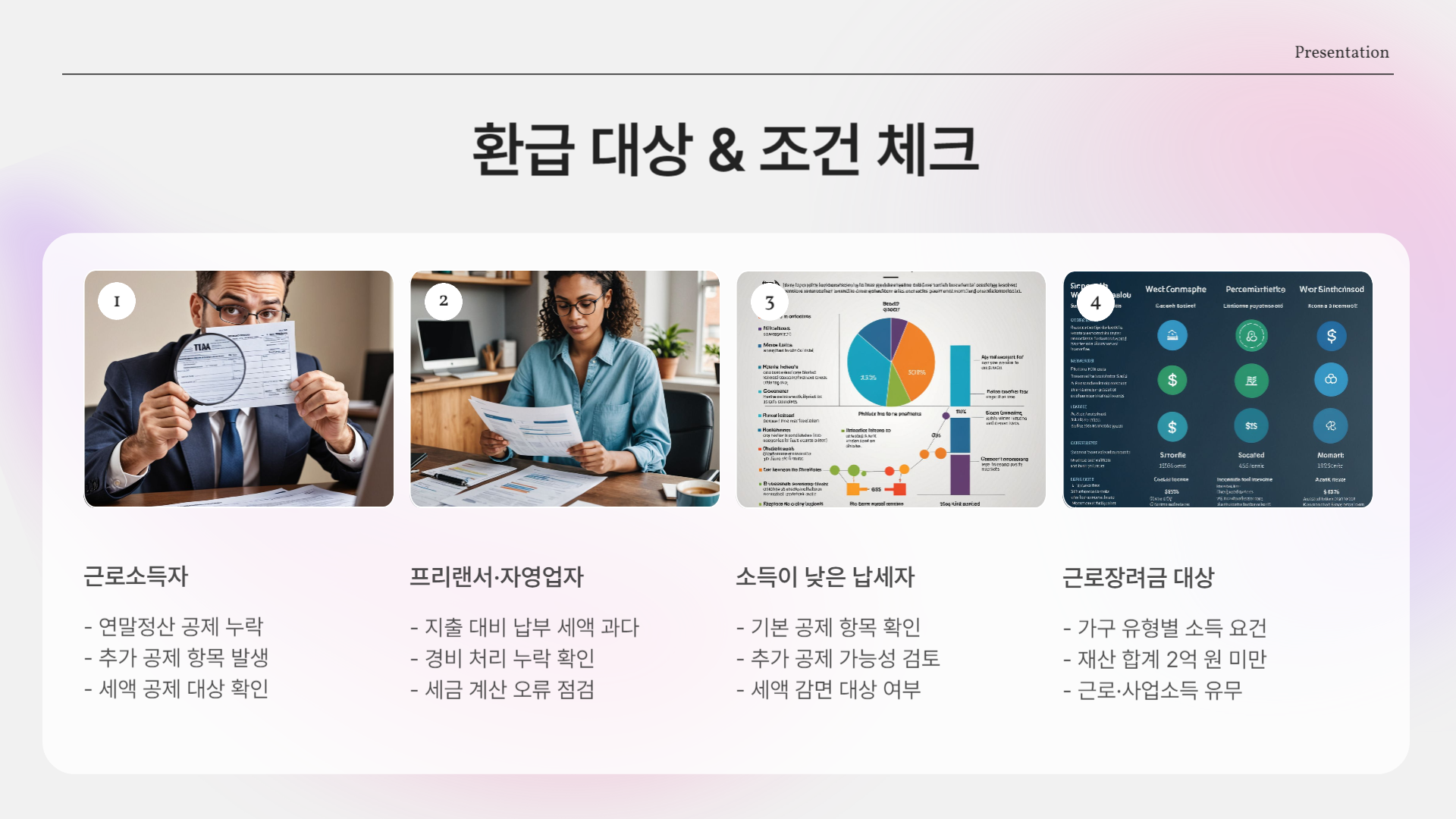 종합소득세 환급받는 꿀팁, 근로장려금까지 챙겨가세요