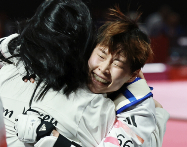 태권도 금메달 획득한 박혜진 선수