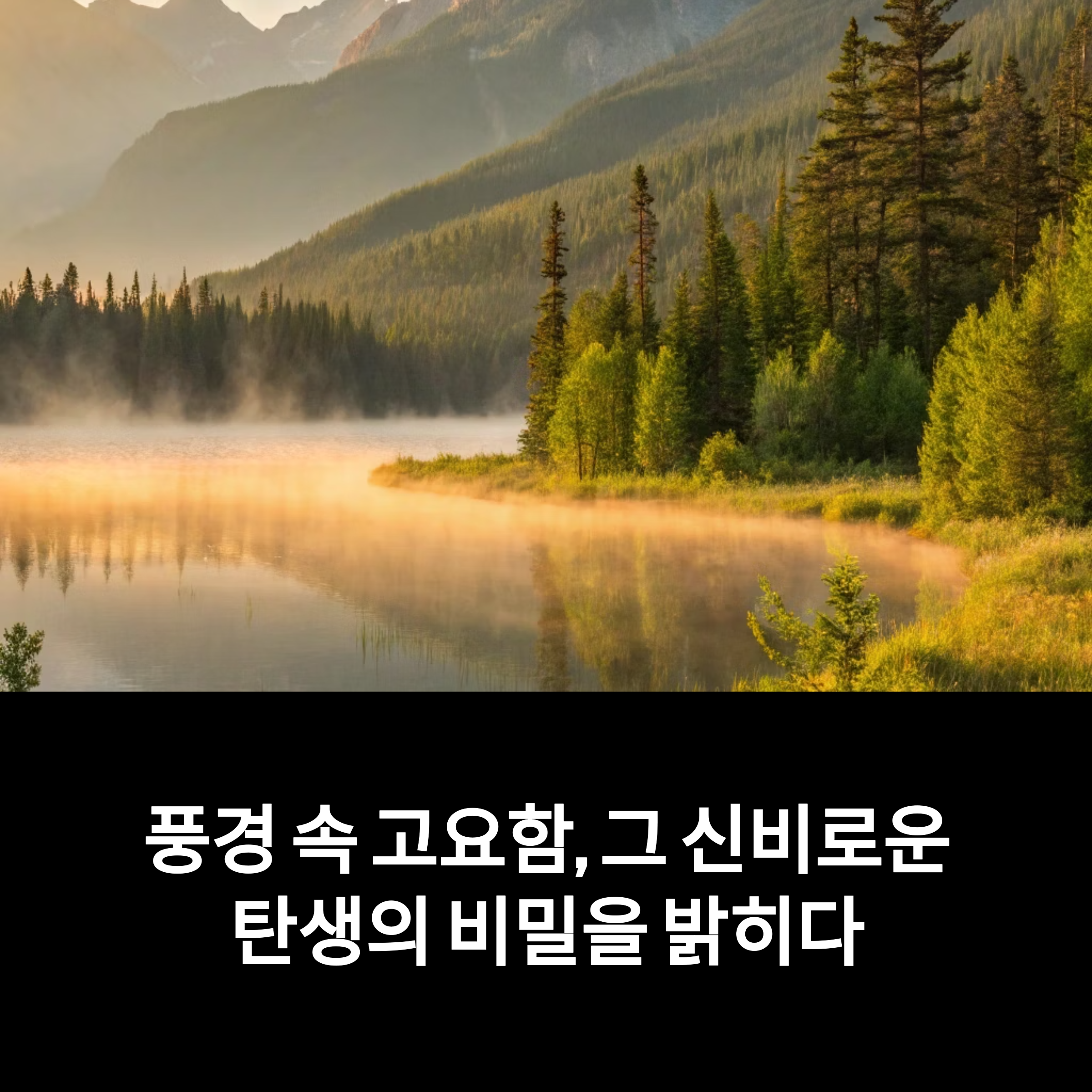 풍경 속 고요함, 그 비밀을 밝히다! - 당신이 몰랐던 5가지 심리와 실전 예시