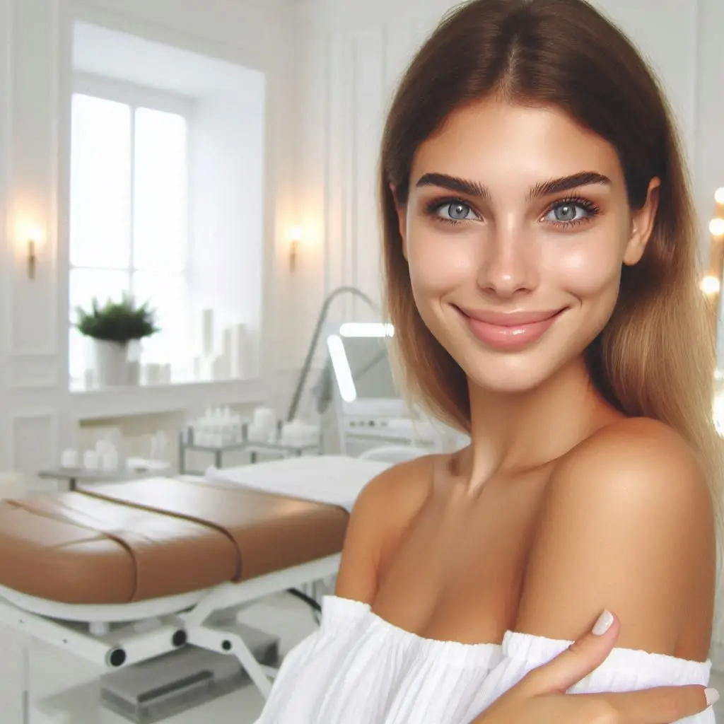 피부,체형관리 샵 배경