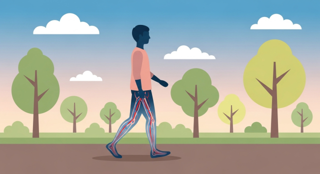 걷기 운동이 다리 혈관에 미치는 효과