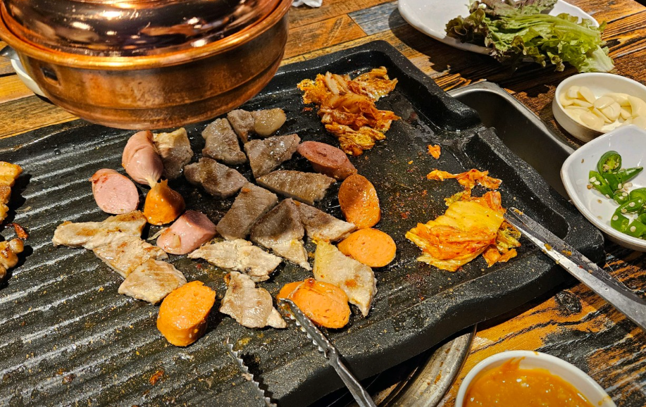 숯불구이먹방 식당 대표 메뉴