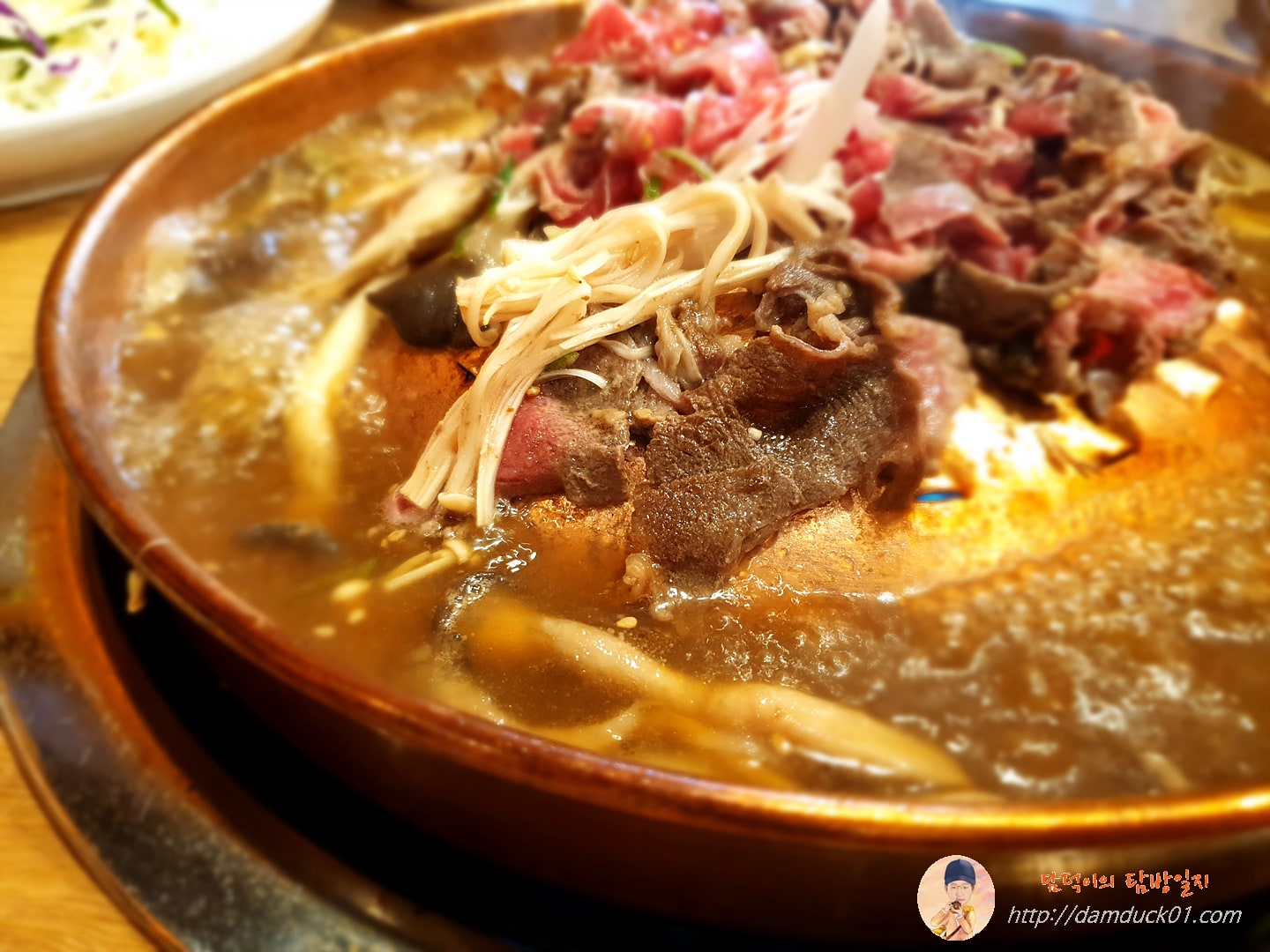 맹심불고기-옛날버섯생소불고기-담덕이의탐방일지