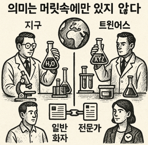 퍼트넘 의미는 머릿속에만 있지 않다 외재주의 해설과 현장 적용 설계