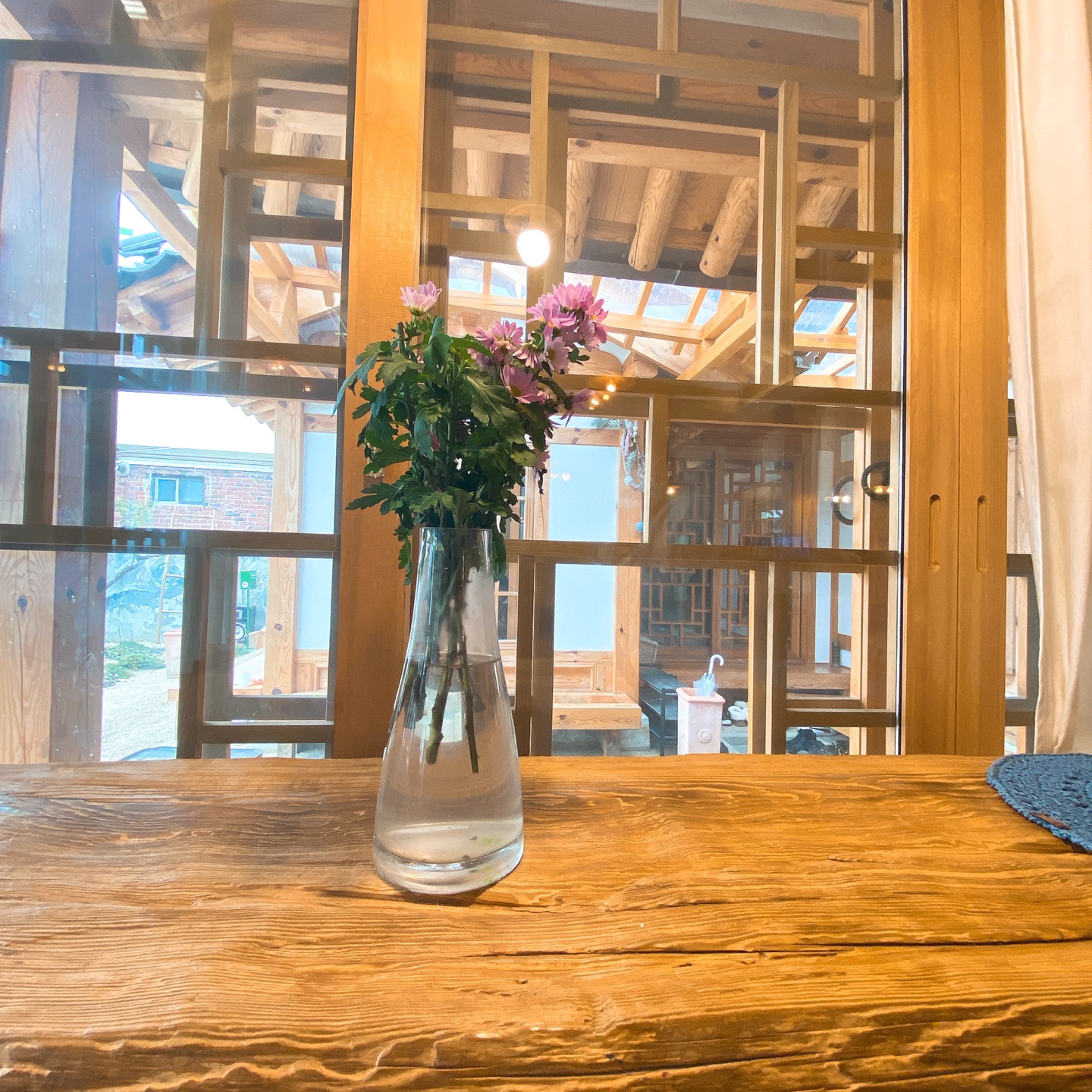 수원 화성 행궁 전통 한옥 카페 곶감말이 경안당