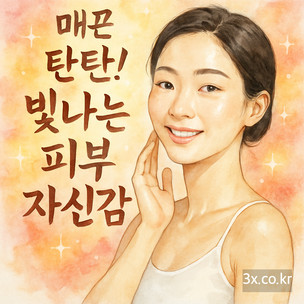 매끈 탄탄! 빛나는 피부 자신감