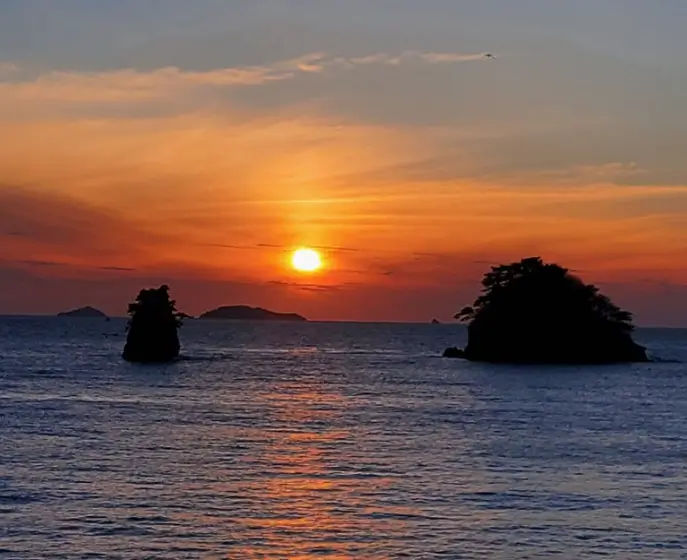 꽃지해수욕장 해돋이