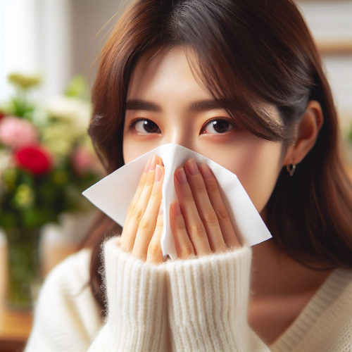 맑은 콧물이 계속나올때 