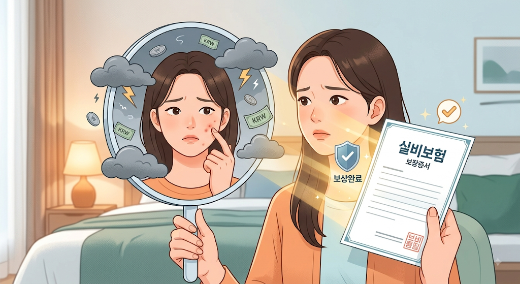 얼굴 뾰루지 실비보험 적용 총정리: 여드름, 모낭염 치료비 돌려받는 방법