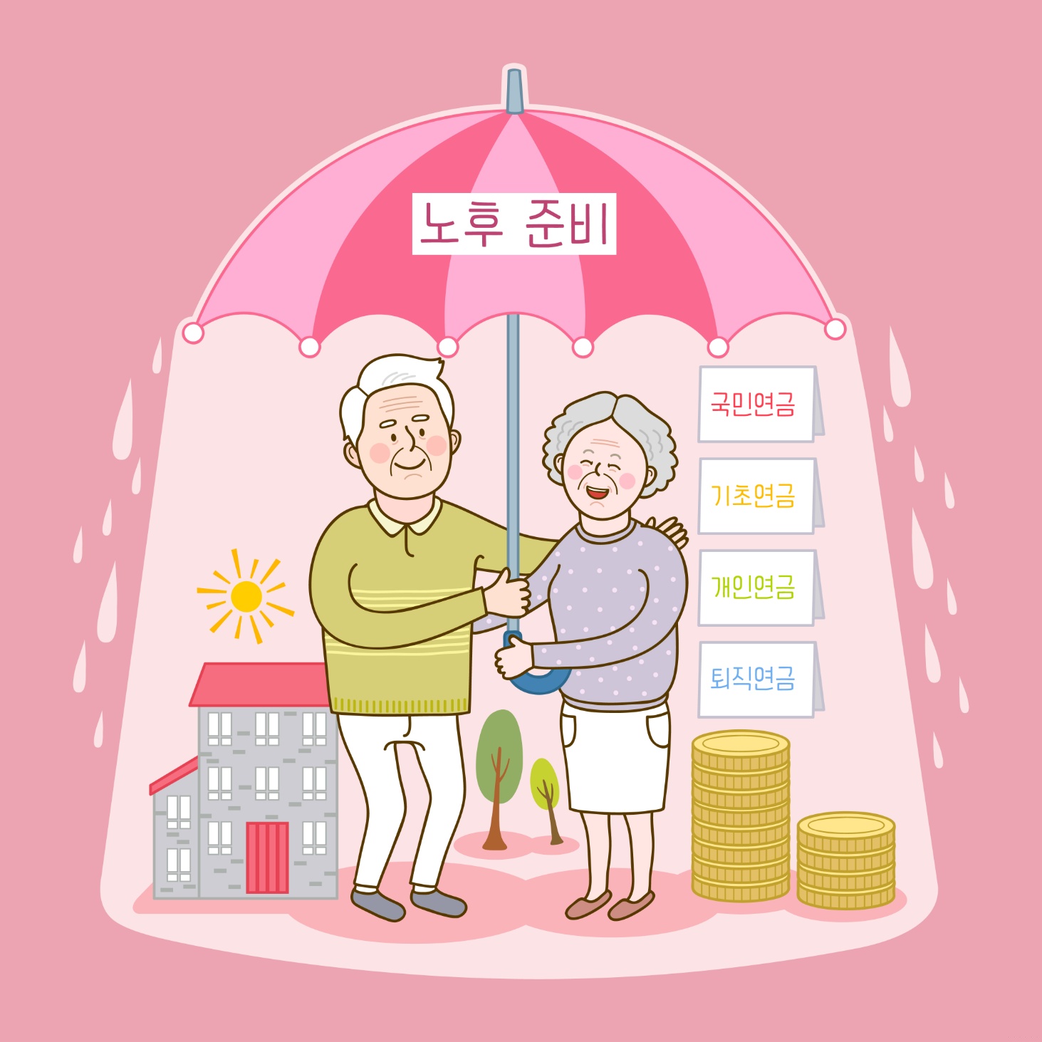 기초연금 수급자격과 모의계산
