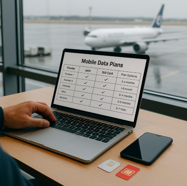 디지털 노마드, 글로벌 통신사 요금제 비교
