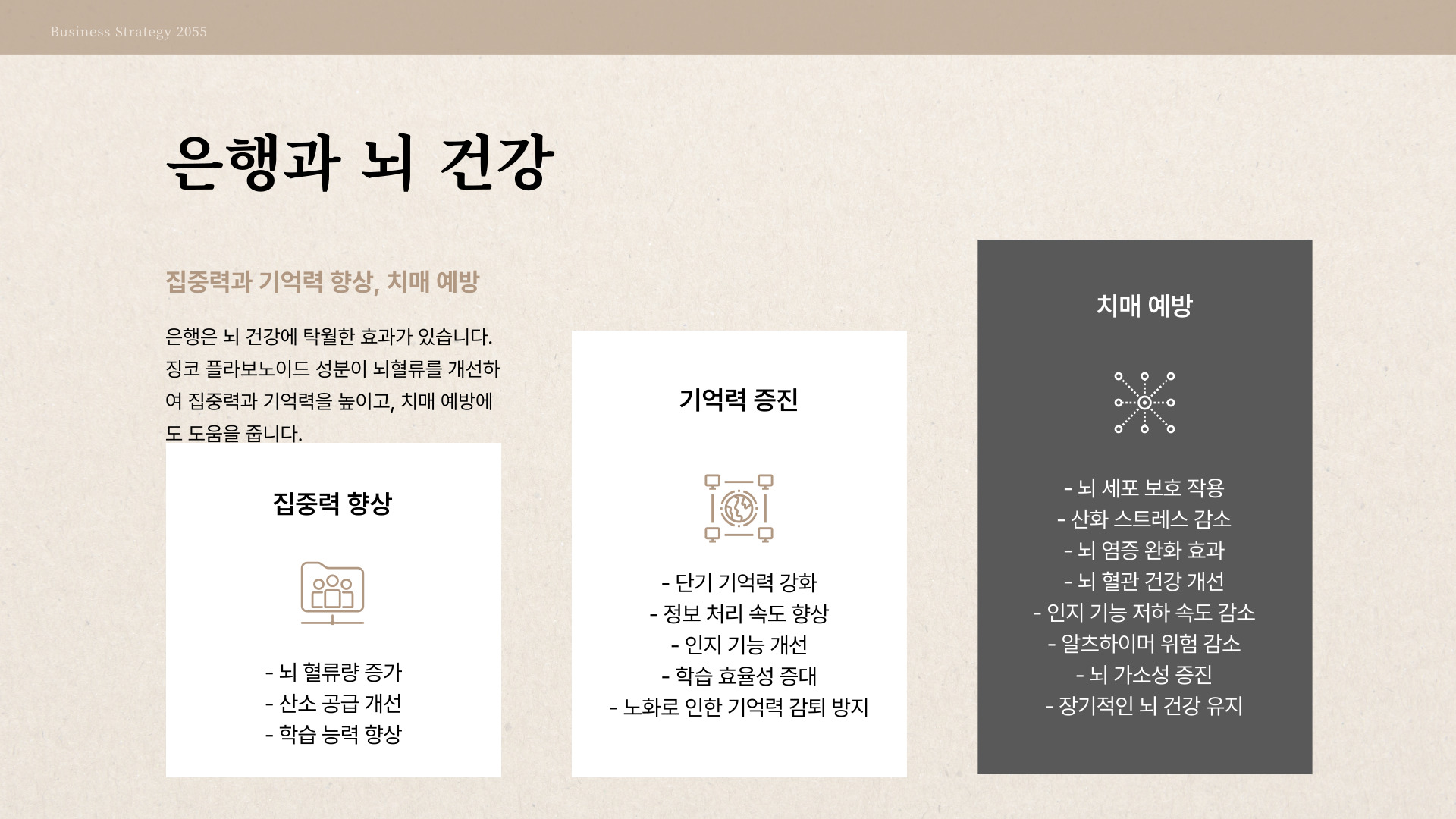 은행의 효과 및 효능