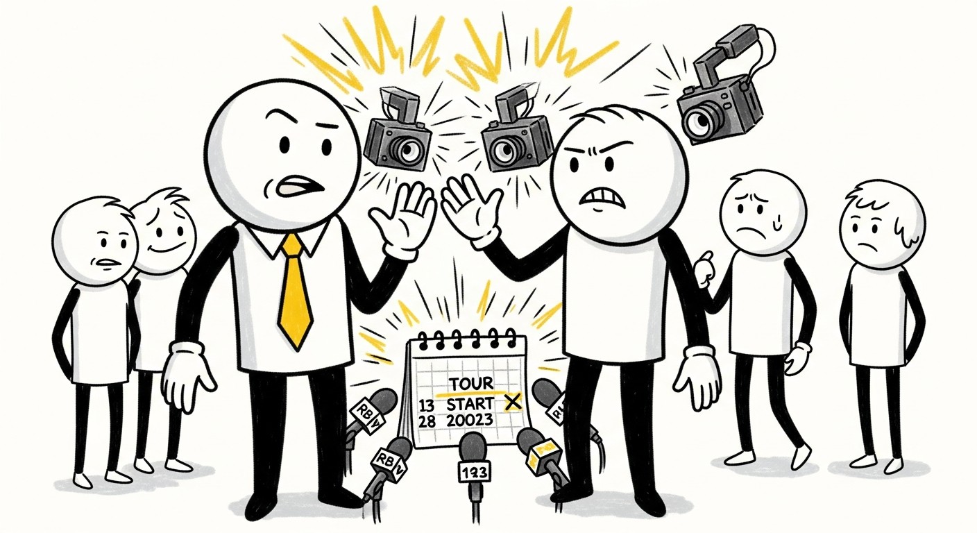 하이브 월드투어 고양 공연 실적 가시화 일정표