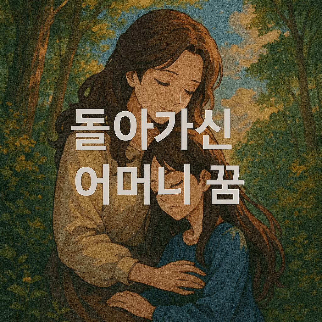 돌아가신 어머니 꿈 해몽