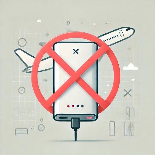 비행기 보조배터리 사진