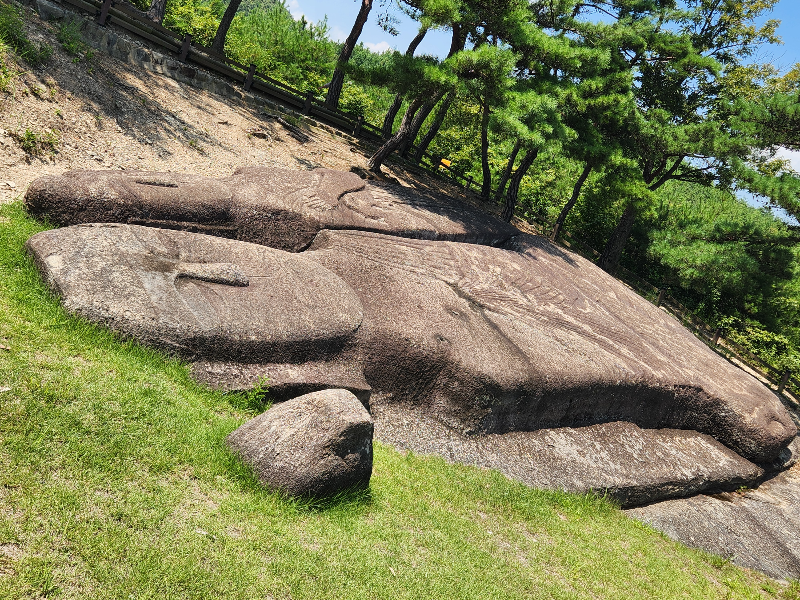 화순 운주사 누워있는 와불