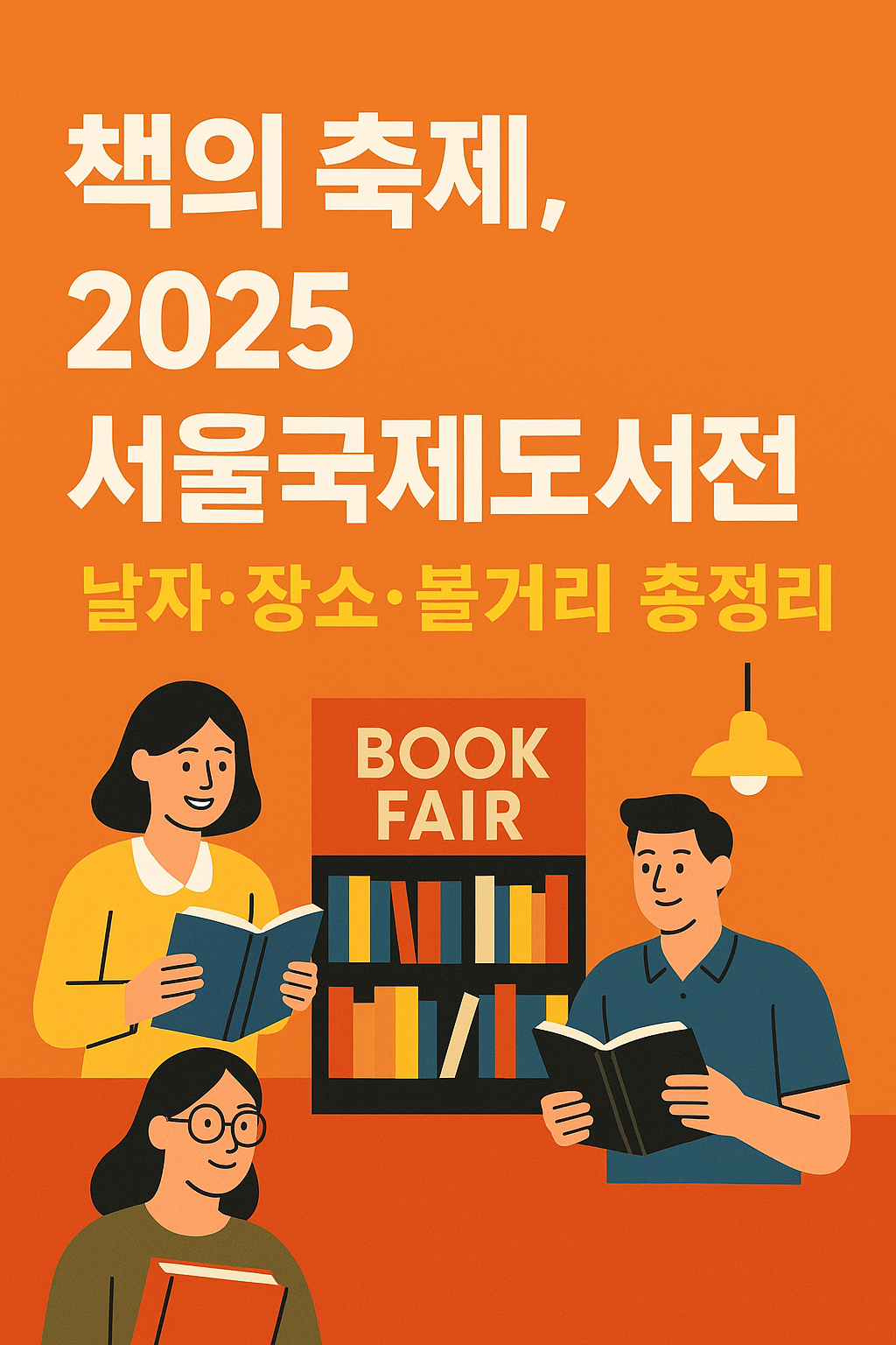 책의 축제, 2025 서울국제도서전! 날짜·장소·볼거리 총정리
