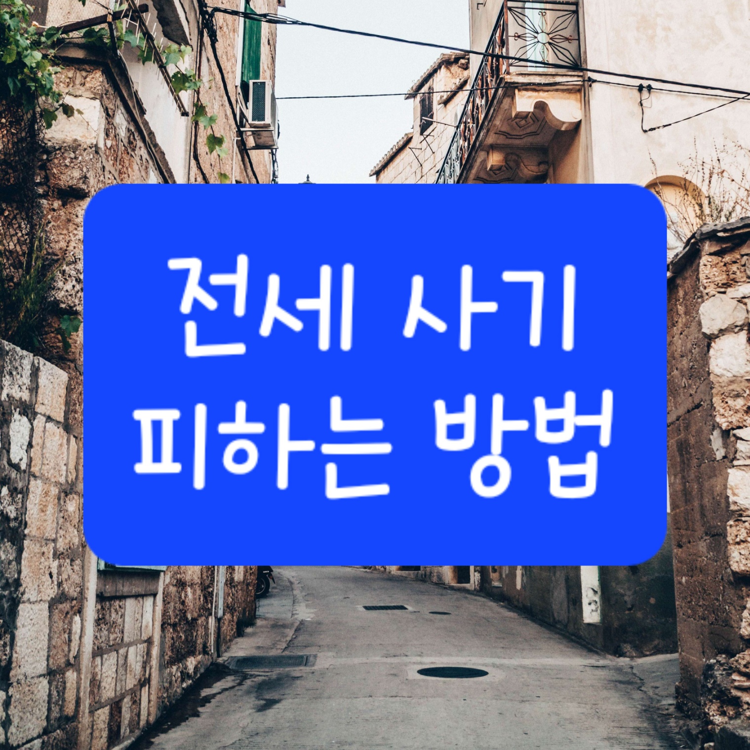 전세 사기 피하는 방법