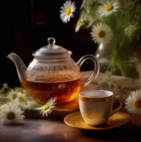 카모마일-주전자