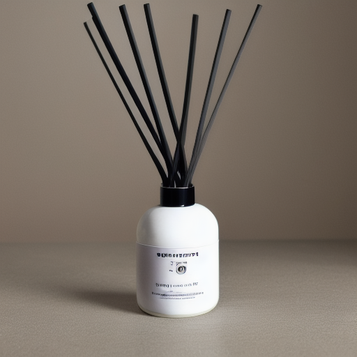 고급스러운 흰색 디퓨저 이미지