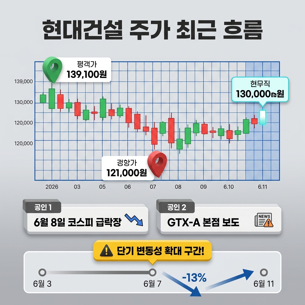 현대건설 주가 전망