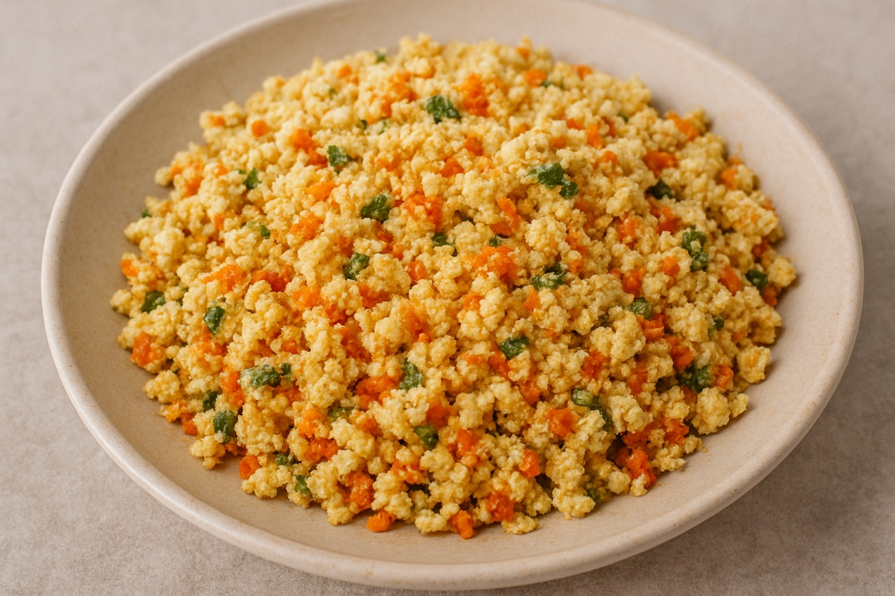 두부 스크램블, tofu scramble