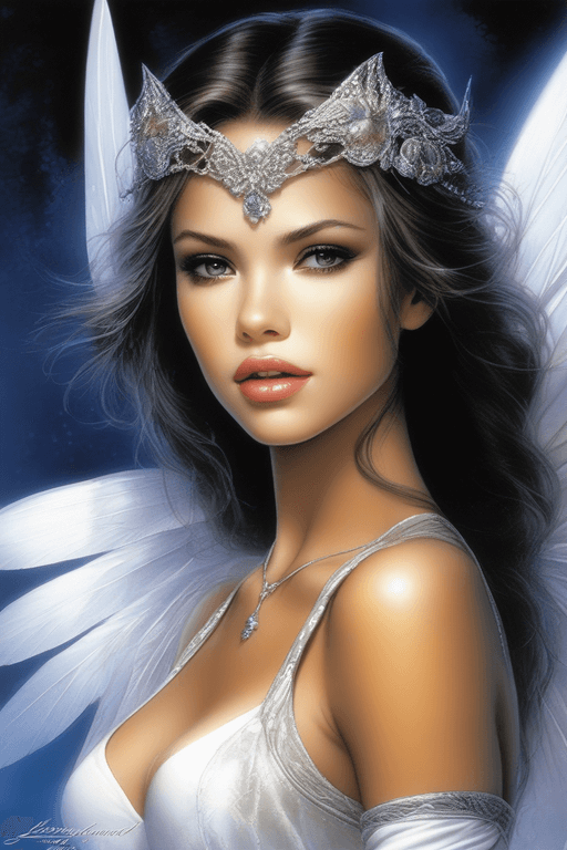 Playground AI로 생성한 그림(3) - 루이스로요 스타일의 요정