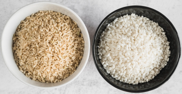 쌀종류-현미, 백미