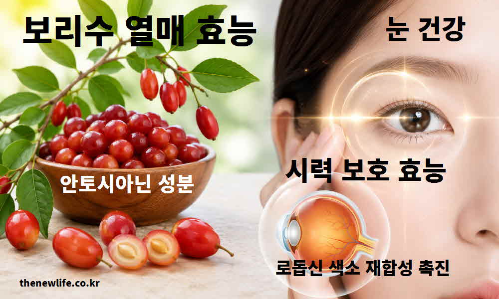보리수 열매 효능 눈 건강 시력 보호