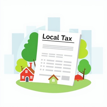 영어로 local tax 라고 되어있음