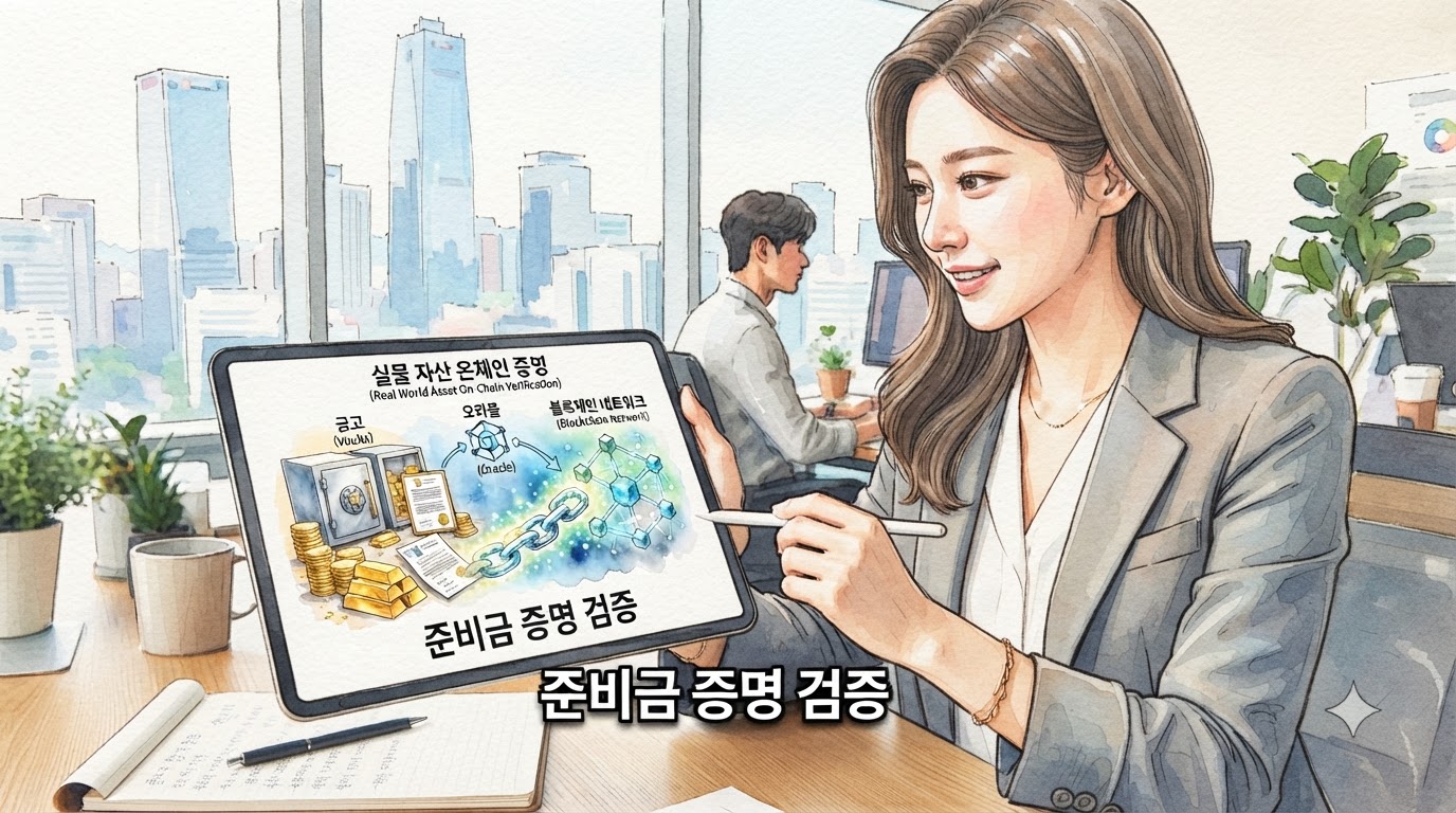 오프체인 데이터 평가 Proof of Reserve 실물자산 온체인 증명법 확인하기