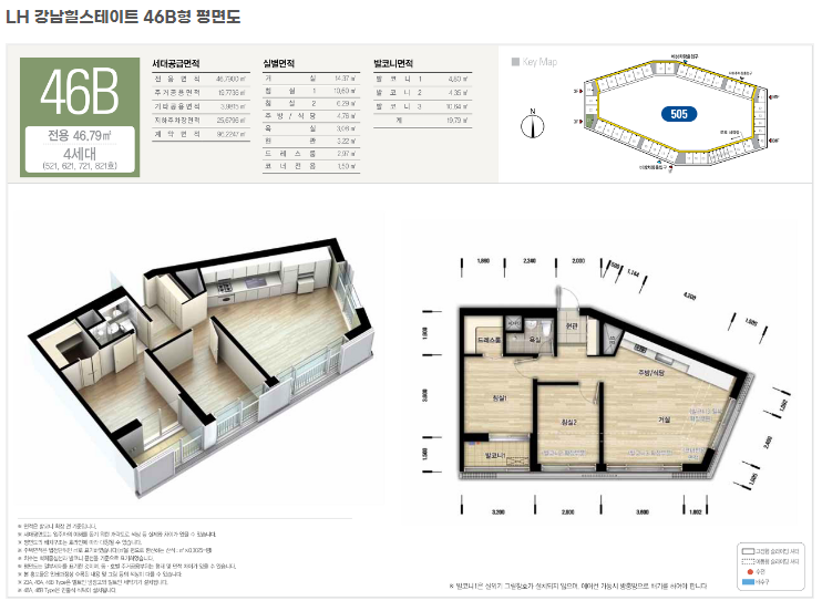 강남46B평면도
