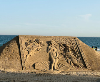 부산 해운대 모래축제