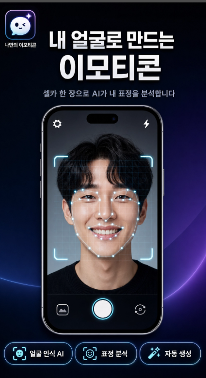 나만의 이모티콘 만들기, 내 사진으로 귀여운 이모티콘 생성 방법, AI 이모티콘